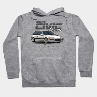 Civic Nouva (White) Hoodie